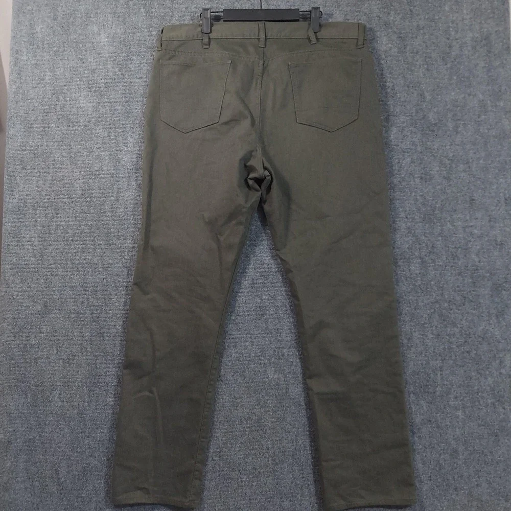 Banana Republic Jeans Mens 38x34 Olive Travel Jean Slim Fit‎ Stretch 5 Pocket